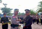 Kapolres-TTS-Pimpin-Upacara-Penghargaan-Personel-Berprestasi-dan-Wisuda-Purnabakti