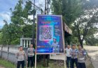 Sosialisasi-QR-Code-Pengaduan-Online,-Seksi-Propam-Polres-TTS--Polda-NTT-Pasang-Baliho-di-Seputaran-Kota-Soe
