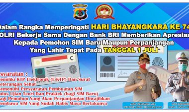 Polres-TTS:-Peringati-Hari-Bhayangkara-Ke-–-74,-Warga-Yang-Lahir-1-Juli-Dapat-SIM-Gratis