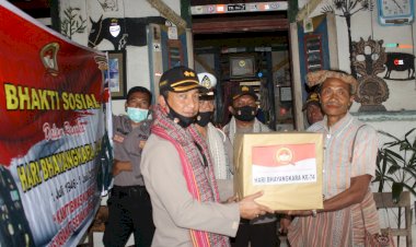 Gelar-Bhakti-Sosial--Jelang-Hari-Bhayangkara-Ke-74,-Kapolres-TTS---Ke-Istana-Raja-Boti