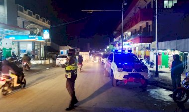 Sat-Lantas-Polres-TTS-Rutin-Patroli-Malam-Demi--Cegah-Gangguan-Kamtibmas
