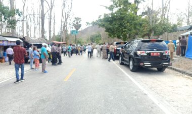  Personil-Polres-TTS-,-Pengamanan-Kunjungan-Dirjen-Kehutan-RI