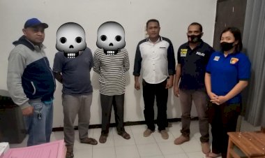 Polres -TTS- Tahan-Dua-TSK-Kasus-Korupsi- 