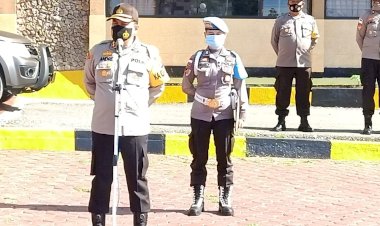 Pimpin-Apel-Perdana,-Ini-Pesan-Kapolres-TTS-Kepada-Anggota