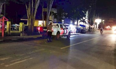 Sat-Lantas-Polres-TTS,-Patroli-Malam-Tingkatkan-Kamseltibcar-Lantas
