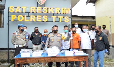 Polres-TTS-Gelar-Press- Release-Kasus-Pembunuhan