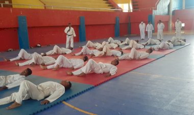 32-Personil-Polres-TTS-Jalani-Ujian-Beladiri-Polri