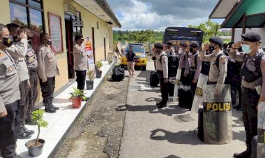 Polres-TTS-Kirim-1-Peleton-Dalmas,- BKO-di-Polres-Malaka