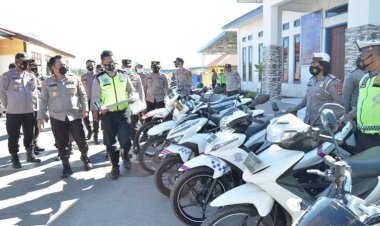  Kapolres-Cek-Langsung-Senpi-dan-Ranmor-Dinas