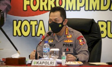 Pimpin-Rapat-Forkopimda-Jayapura,-Kapolri-Tekankan-Kesiapan-PON-dan-Penanganan-Covid-19