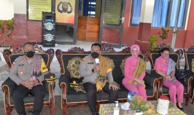 Kunker-Keliling-3-Wilayah-Polsek-,Kapolres-TTS--Beri-Apresiasi--Kepada-Para--Kapolsek-dan-Personil-Polsek