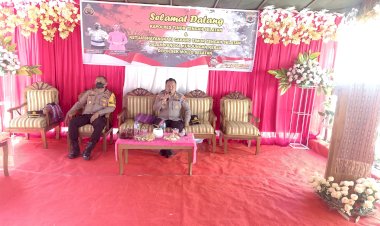 Kunker-Ke-Polsek-Polen-,--Kapolres-TTS-Ajak-Anggota-Nikmati-Dan-Syukuri-Anugerah-Tuhan