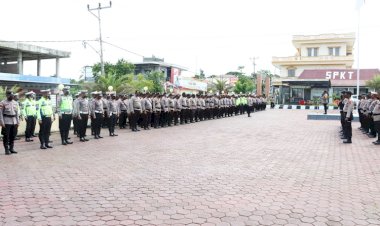 Apel-Konsolidasi-Dalam-Rangka-Kunjungan-Presiden-RI -di-Kabupaten-TTS,-Kapolres-TTS-Ucapkan-Terima-Kasih-Kepada-Seluruh-Personil-Pengamanan