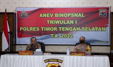 Anev-Binopsnal-TW-I,-Kabag,- Kasat-Kasi-dan-Kapolsek-Paparkan-Kinerja