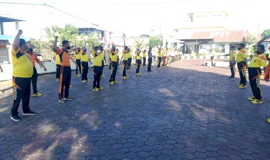 Tingkatkan-Kebugaran-tubuh,-Personil-Polres-TTS--Gelar-Olah-Raga