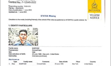 Polri:-Interpol-Telah-Terbitkan-Yellow-Notice-Pencarian-Anak-Ridwan-Kamil 