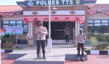 Apel-Jam-Pimpinan,-Waka-Polres-TTS:-Berikan-Pelayanan-Polri- Kepada-Masyarakat-Semaksimal  -Mungkin