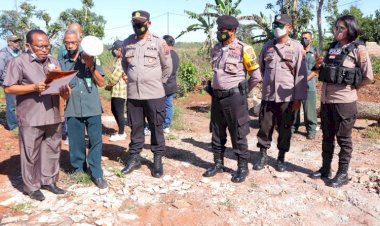 Eksekusi-Tanah-dan-Bagunan,-Personil-Polres-TTS-Melaksanakan-Pengaman