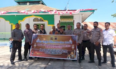 Bentuk-Silahturahmi,-Peringati-Tahun-Baru-Islam-1-Muharam-1444-H-/2022-M,-Polres-TTS--Bhaksos-di-Masjid