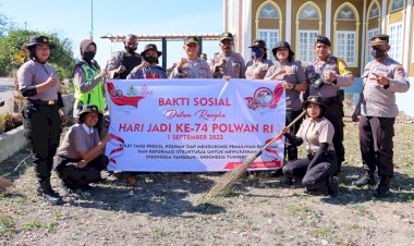 Bhakti-Religi-Polwan-Polres-TTS- Dalam-rangka-Hari-Jadi-Polwan-Ke-74