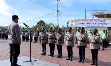 Kapolres-TTS-Pimpin-Sertijab ---dan-Pelantikan-Di-Lingkungan-Polres-TTS