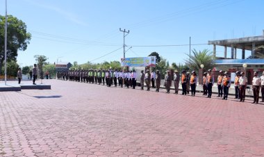 Menandai-Dimulainya-Ops-Zebra-Turangga--2022,-Polres-TTS- Melaksanakan-Apel-Gelar-Pasukan