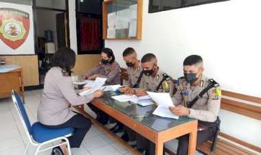 Siswa-SPN-Polda-NTT-Latihan-kerja-Di-Polres-TTS