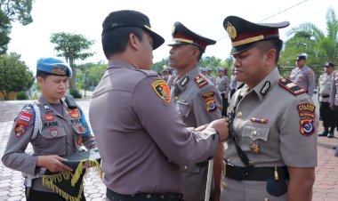 Kapolres-TTS-Pimpin-Sertijab-dan-Pelantikan-Pejabat-Lingkup-Polres-TTS