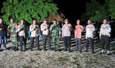 Bersinergi,-Kapolsek-Kolbano-dan-Forkopimcam-Sambut-Kunker-Gubernur-NTT
