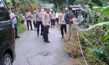 Personil-Polres-TTS-Dikerahkan-pengamanan-Pengukuran-Pengembalian-Batas-Bidang-Tanah