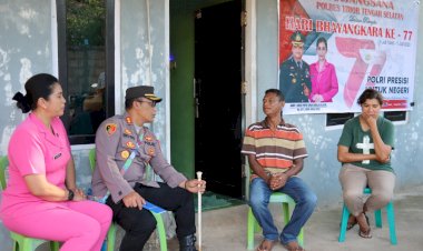 Beri-semangat-dan-motivasi,-Kapolres-TTS-Kunjungi-Anggota-Polres-TTS-Yang-Sakit-Menahun