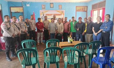 Gelar-Jumat-Curhat,-Kapolsek-Siso:-Waspadai-TPPO