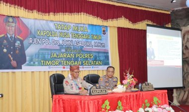 Tatap-Muka-Bersama-Jajaran-Polres-TTS-,-Kapolda-NTT-:-Pupuk-Rasa-Bangga-Sebagai-Anggota-Polri-Dalam-Menjalankan-Tugas-Pelayanan-Terhadap-Masyarakat