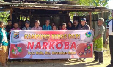 Polres-TTS-Bentuk-Kampung-Bebas-Narkoba