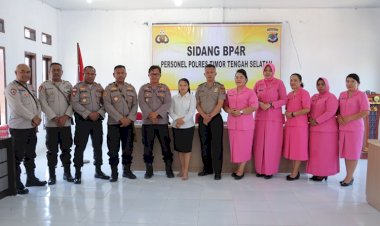 Sebelum-Melaksanakan-Pernikahan,- Satu-Pasang -Anggota-Polres-TTS -Jalani-Sidang-BP4R