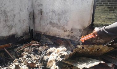 Terbakarnya-Rumah-Di-Kampung-Sabu-Kota-SoE,- Polres-TTS-Tetapkan-DB -Sebagai-terduga-Pelaku