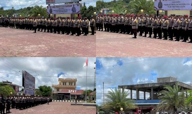 Pam-Pemilu-2024,-Polres-TTS-Terima-Sejumlah-Personil-BKO-Polda-NTT-dan-Personil-Sat-Brimob-Polda-NTT