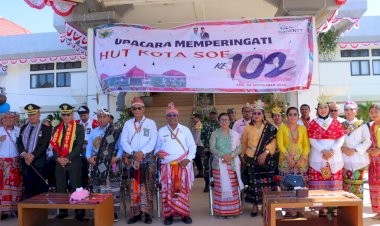 Hadiri-HUT-Kota-Soe-Ke-102-Tahun,-Kapolres-TTS-Beri-Ucapan-Selamat