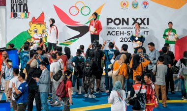 Atlet-Taekwondo-Polri-Koleksi-Emas,-Perak-dan-Perunggu-di-PON-XXI-Aceh-Sumut