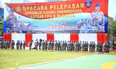 Ikut-Jaga-Perdamaian-Dunia,-Polri-Kembali-Kirim-Satgas-FPU-ke-Afrika-Tengah