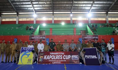 Gelar--Pertandingan-Futsal-Kamtibmas-Polres-TTS,-Kapolres-TTS-Tekankan-Sinergitas-dan-Sportivitas