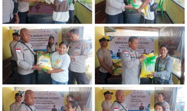 Stabilkan-Harga-Pangan,-Polres-TTS-dan-Bulog-Gelar-Gerakan-Pangan-Murah