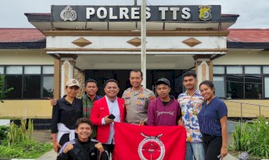 Polri-Untuk-Masyarakat,-Kapolres-TTS-Terima-Aksi- Damai-Humanis-Lugas-Dan-Presisi