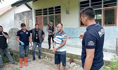 Polres-TTS-Gelar-Rekonstruksi-Kasus--Tindak-Pidana-Guru-Aniaya-Anak