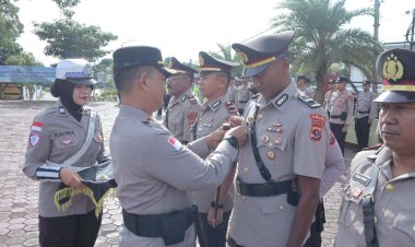 Polres-TTS-Rotasi-Lima-Pejabat-Utama-Lingkup-Polres-TTS-Diantaranya-4-Kapolsek-1-Kabag-&-1-Kasat
