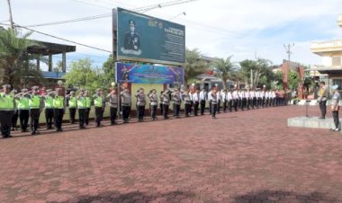 Menandai-Operasi-Keselamatan,-Polres-TTS-Gelar-Apel -Bersama-Instansi-Terkait