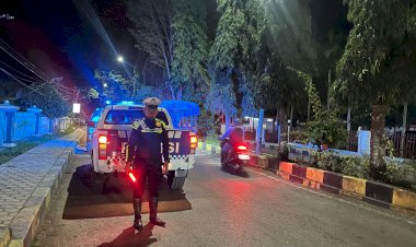 Patroli-Malam-Sat-Lantas-Polres-TTS,-Situasi-Kota-Soe-Aman-dan-Kondusif