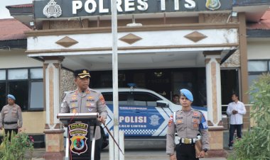 Jam-Pimpinan,-Kapolres-Tts-Tekankan:-Hindari-Pelanggaran,-Jadilah-Polisi-Baik