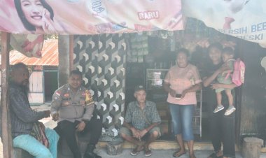 Bhabinkamtibmas-Polsek-Amanuban-Selatan-Sambang-Desa-Mio:-Himbau-Jaga-Kamtibmas-dan-Hindari-Miras