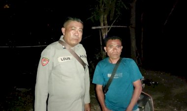 Polsek-Kolbano-Laksanakan-Patroli-Dialogis,-Jaga-Kondusifitas-Kamtibmas-Desa-Oetuke